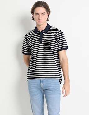 Playera Tipo Polo Tommy Jeans Para Hombre