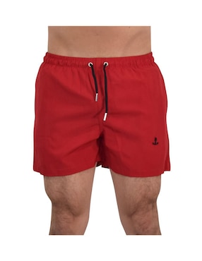 Traje de baño John Leopard con bolsillos para hombre