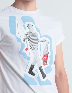 Playera 365 Essential cuello redondo para hombre