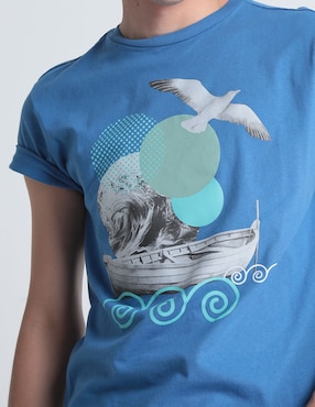 Playera 365 Essential cuello redondo para hombre
