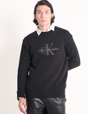 Suéter Calvin Klein Cuello Redondo Para Hombre