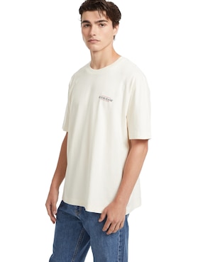 Playera GUESS Jeans Cuello Redondo Para Hombre