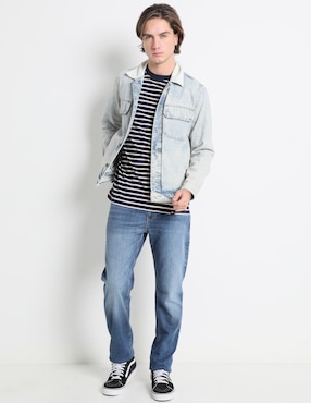 Jeans straight Tommy Jeans deslavado para hombre