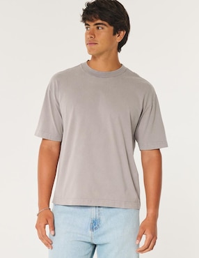 Playera Hollister Cuello Redondo Para Hombre