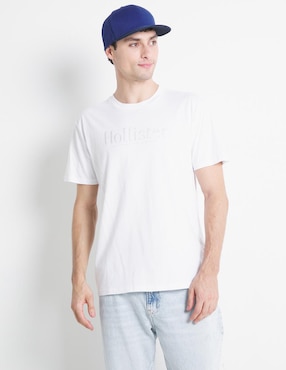 Playera Hollister Cuello Redondo Para Hombre