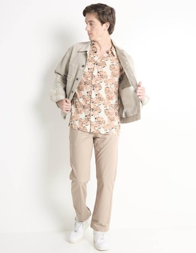 Camisa casual That's It de algodón manga corta para hombre