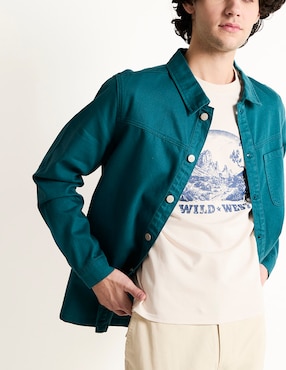 Sobrecamisa casual That's It manga larga para hombre