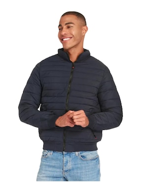 Chamarra casual Thats Hot capucha desmontable para hombre