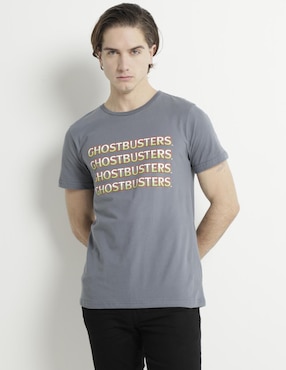 Playera Ghostbusters Cuello Redondo Para Hombre