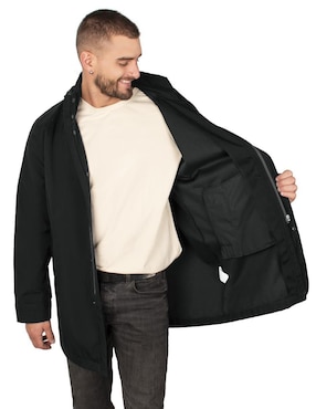 Gabardina larga Greenlander para hombre