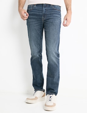 Jeans Slim American Eagle Deslavado Para Hombre