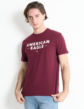 Playera American Eagle Cuello Redondo Para Hombre