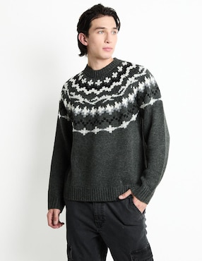 Suéter American Eagle Cuello Redondo Para Hombre