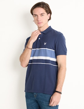 Playera Tipo Polo American Eagle Para Hombre