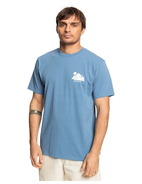 Playera Quiksilver Elemental SS Cuello Redondo Para Hombre