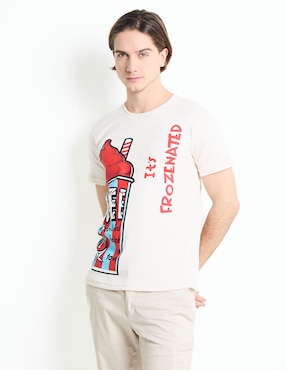 Playera Icee Cuello Redondo Para Hombre