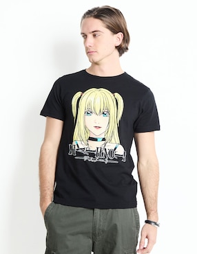 Playera Misa Amane Cuello Redondo Para Hombre