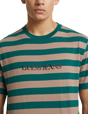 Playera GUESS Jeans Cuello Redondo Para Hombre