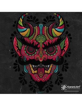 Playera Karani-Art urbano cuello redondo para hombre