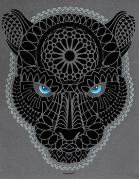 Playera Karani-Art sicaru cuello redondo para hombre