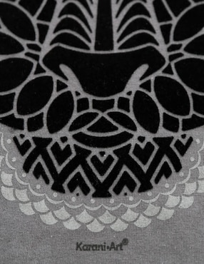 Playera Karani-Art sicaru cuello redondo para hombre