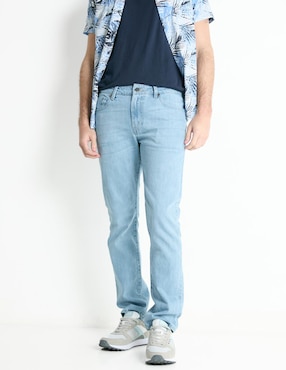 Jeans Slim That's It Lavado Claro Para Hombre