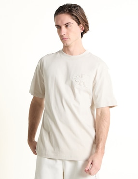 Playera Calvin Klein Cuello Redondo Para Hombre