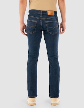 Jeans slim Oggi Jeans lavado obscuro para hombre