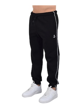 Jogger Regular John Leopard Heavyweight Con Bolsillos Para Hombre