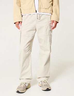 Pantalón Baggy Hollister De Algodón Para Hombre