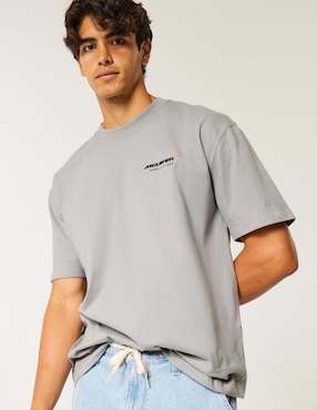 Playera Hollister Cuello Redondo Para Hombre