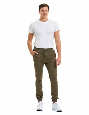 Jogger Regular Buffalo Jeans David Bitton Con Bolsillos Para Hombre