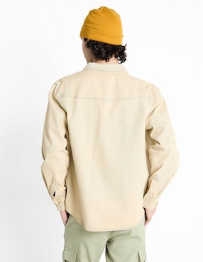 Sobrecamisa casual That's It de algodón manga larga para hombre