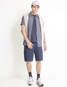 Camisa casual That's It de algodón manga corta para hombre