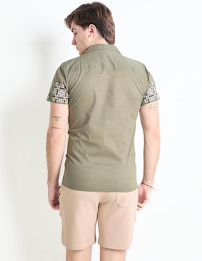 Camisa casual That's It de algodón manga corta para hombre