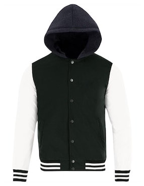 Chamarra bomber Roosevelt capucha desmontable para hombre