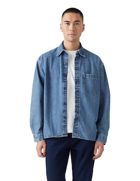 Camisa Casual Levi's De Algodón Manga Larga Para Hombre