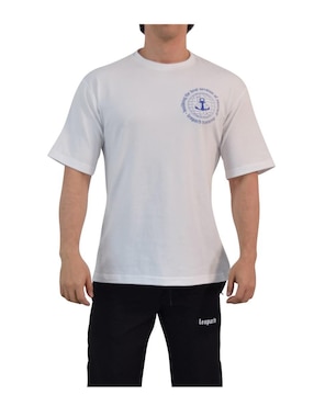 Playera John Leopard building your best version cuello redondo para hombre