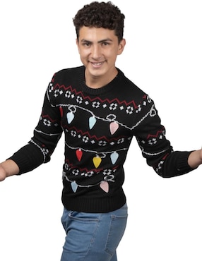 Suéter Rev cuello redondo para hombre