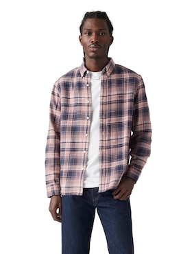 Camisa Casual Levi's De Algodón Manga Larga Para Hombre