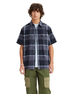 Camisa Casual Levi's De Algodón Manga Corta Para Hombre