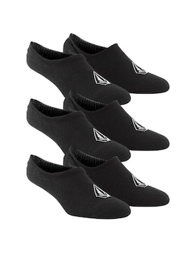 Set Protector De Pie Comfort Volcom De Algodón Para Hombre 3 Pares