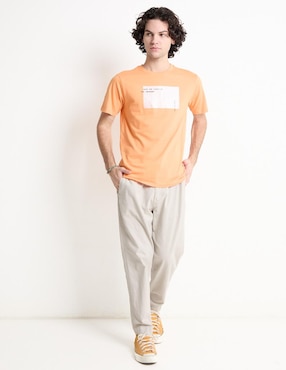 Pantalón recto American Eagle de lino para hombre