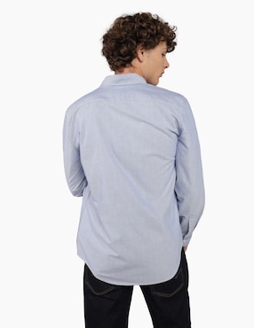Camisa casual American Eagle de algodón manga larga para hombre