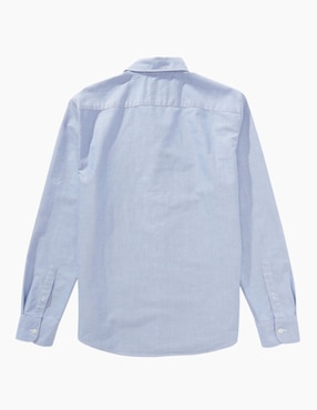 Camisa casual American Eagle de algodón manga larga para hombre