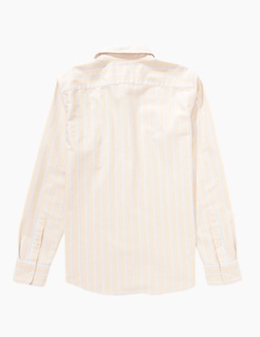 Camisa casual American Eagle de algodón manga larga para hombre