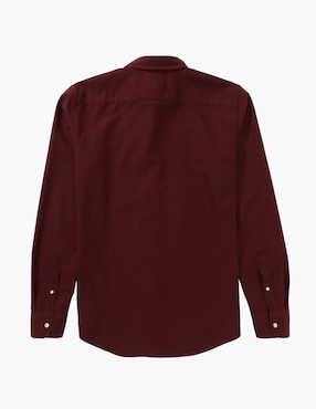 Camisa casual American Eagle de algodón manga larga para hombre