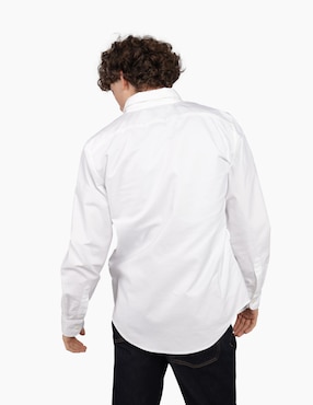 Camisa casual American Eagle de algodón manga larga para hombre