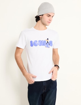 Playera Pato Lucas Cuello Redondo Para Hombre