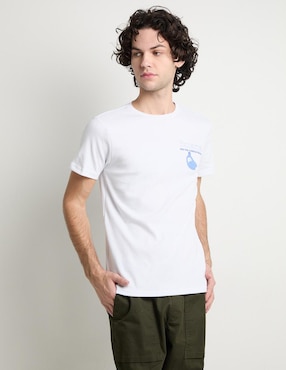 Playera Banania Cuello Redondo Para Hombre